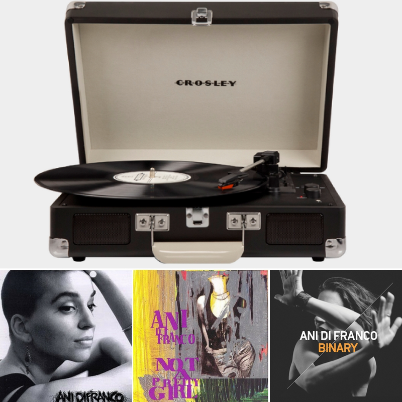 Illustration for article titled Attention righteous babes: We’re giving away a turntable and Ani DiFranco on vinyl